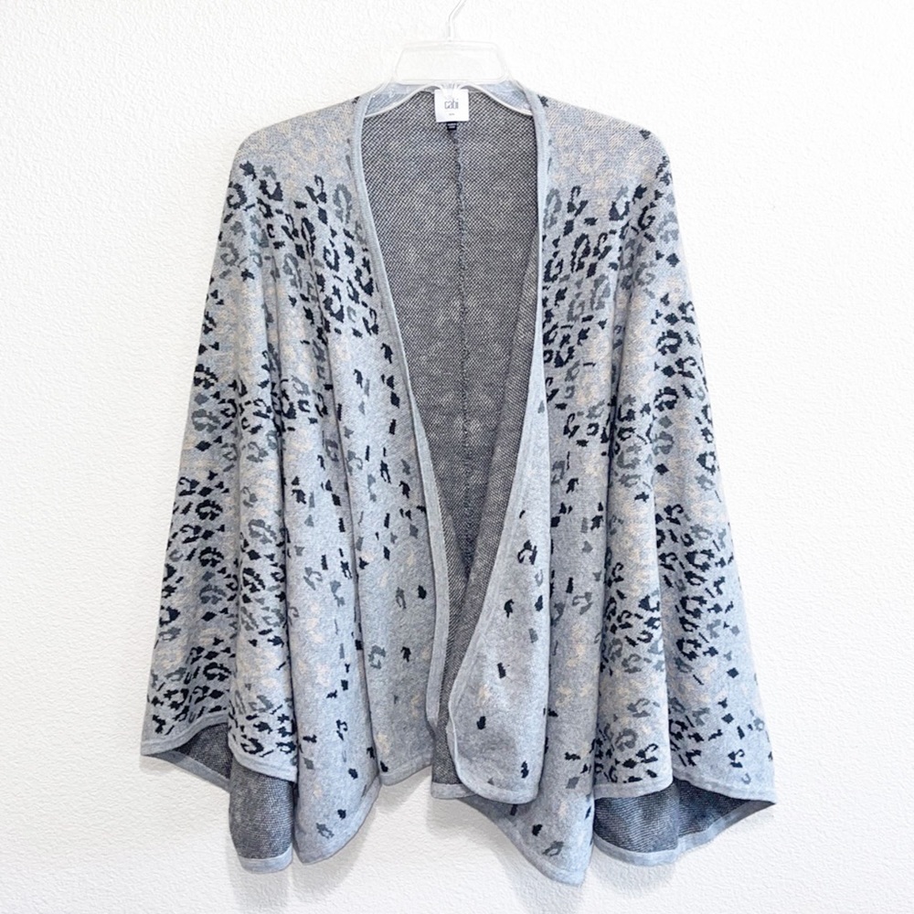 CAbi Woman GiGI Cape Wrap Top Sweater Size O/S